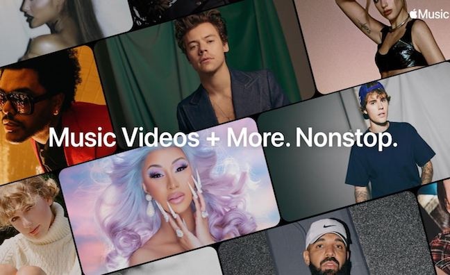 Apple Music launches music video station