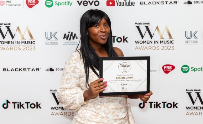 Women In Music Roll Of Honour 2023: Dellessa James, senior artist relations manager, Amazon Music UK