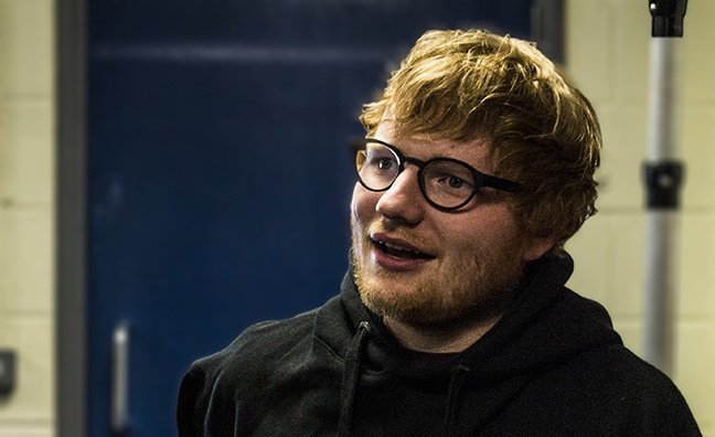 Ed Sheeran continues to rule the roost in the charts