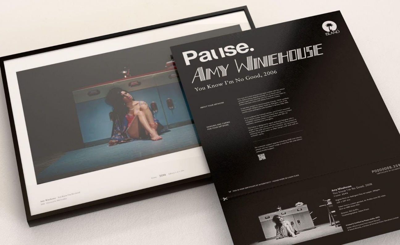 Universal Music Group UK launches art and video studio Pause with Amy Winehouse collection