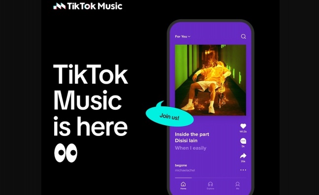 Premium streaming service TikTok Music launches with major labels and Merlin