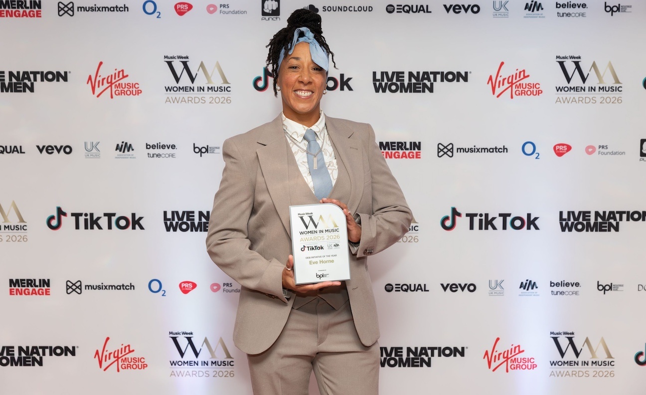 Women In Music Awards 2026: DE&I Initiative Of The Year winner Eve Horne