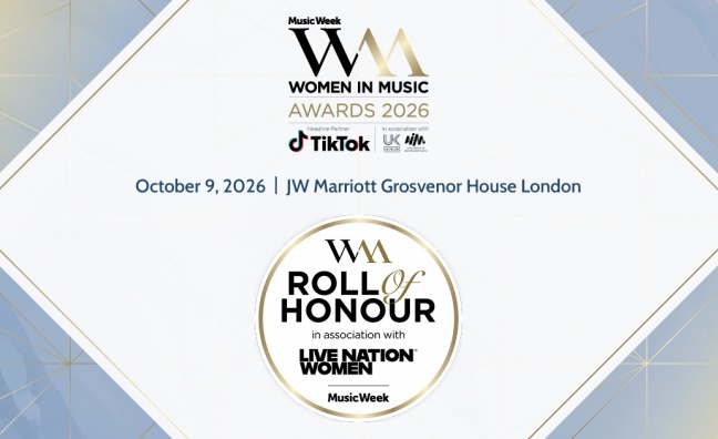 Live Nation Women Roll Of Honour 2026