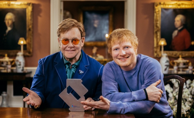 Ed Sheeran & Elton John land festive No.1 with Merry Christmas
