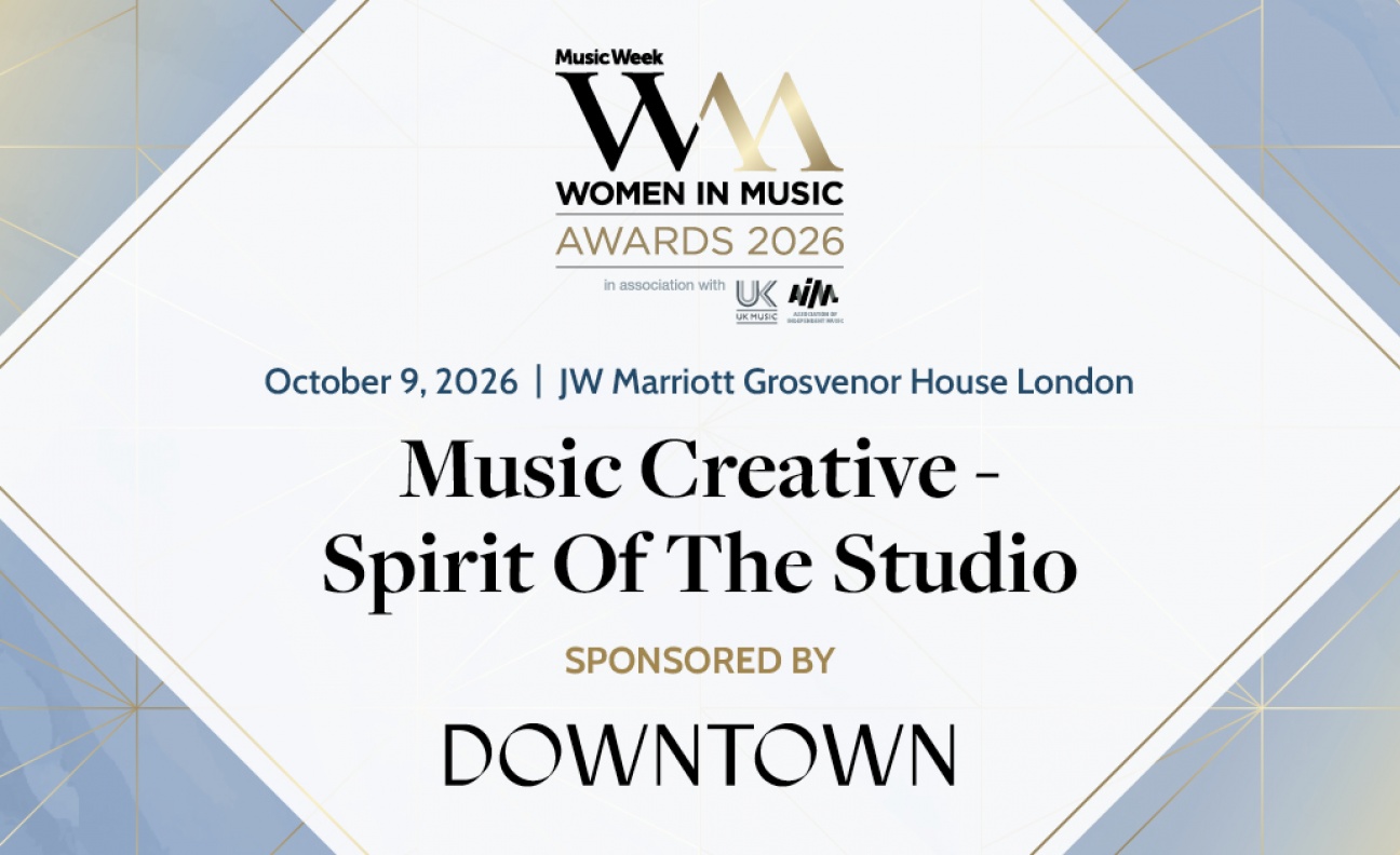 Downtown to sponsor Women In Music Awards 2026