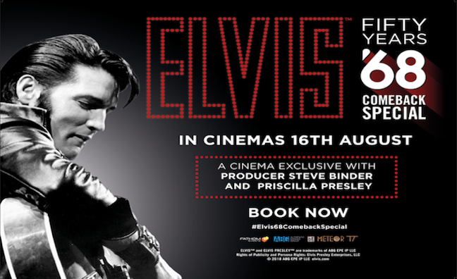 Elvis Presley's '68 Comeback Special hits cinemas to mark 50th anniversary