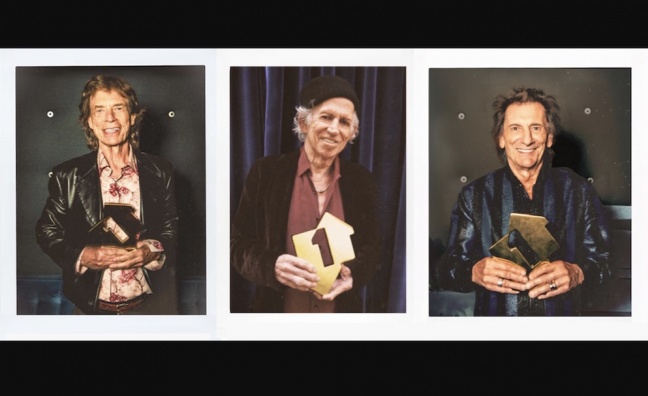 The Rolling Stones continue No.1 run with 15th chart-topping album