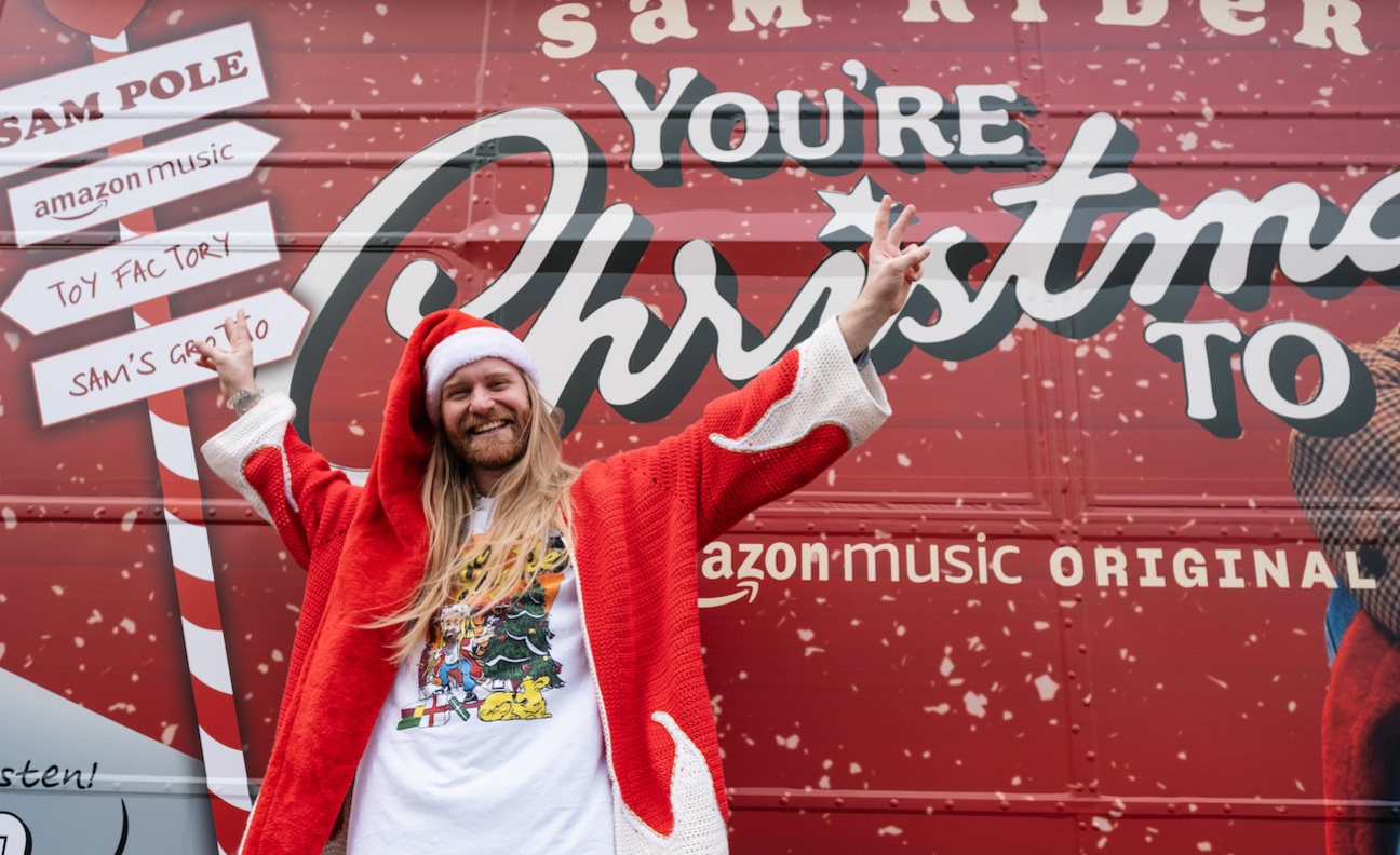How Amazon Music became a Christmas No.1 contender with a Sam Ryder exclusive