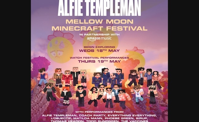 Amazon Music, AWAL and Alfie Templeman on staging the rising star's Minecraft virtual festival