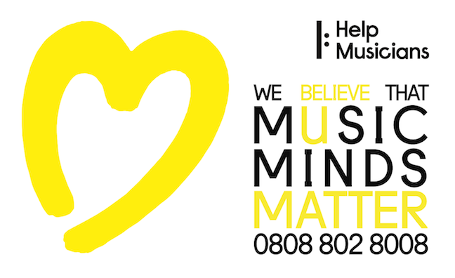 Help Musicians creates single-focus mental health charity for Music Minds Matter