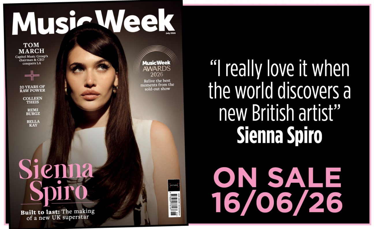 Sienna Spiro covers the July 2026 edition of Music Week