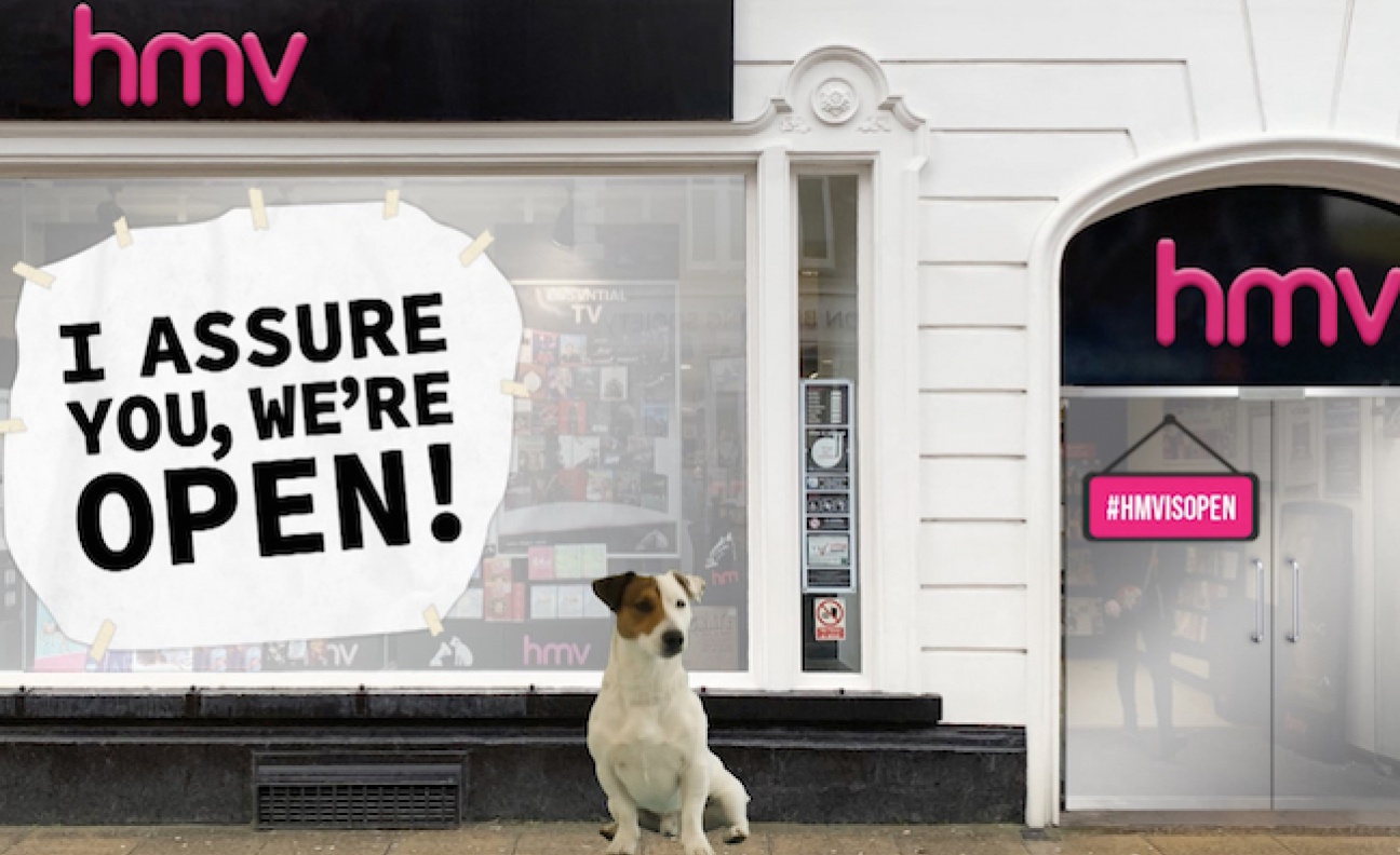 'Didn't they go bust?' Lewis Capaldi partners with HMV for festive TV advert
