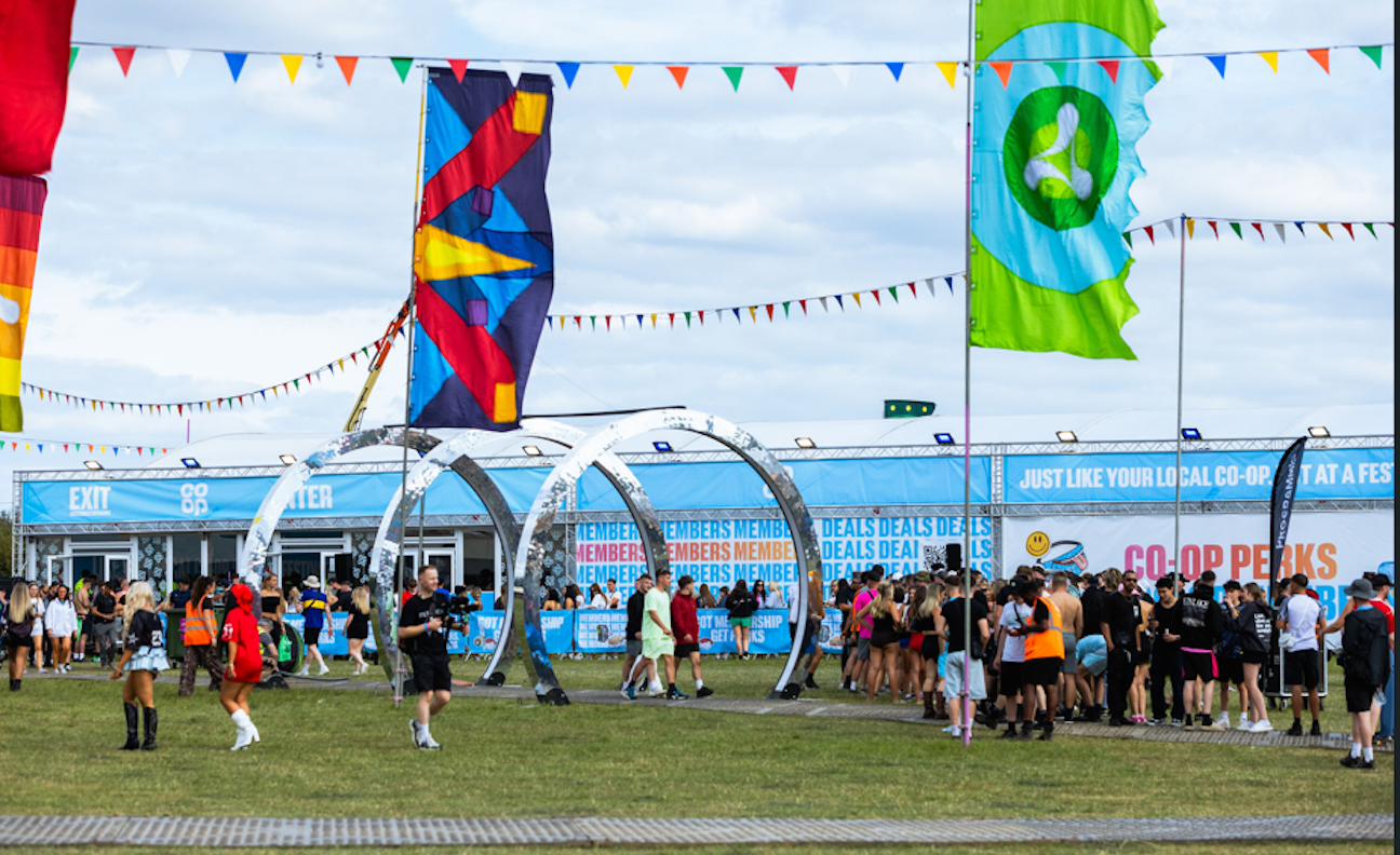 Co-op renews Live Nation UK festival sponsorship deal