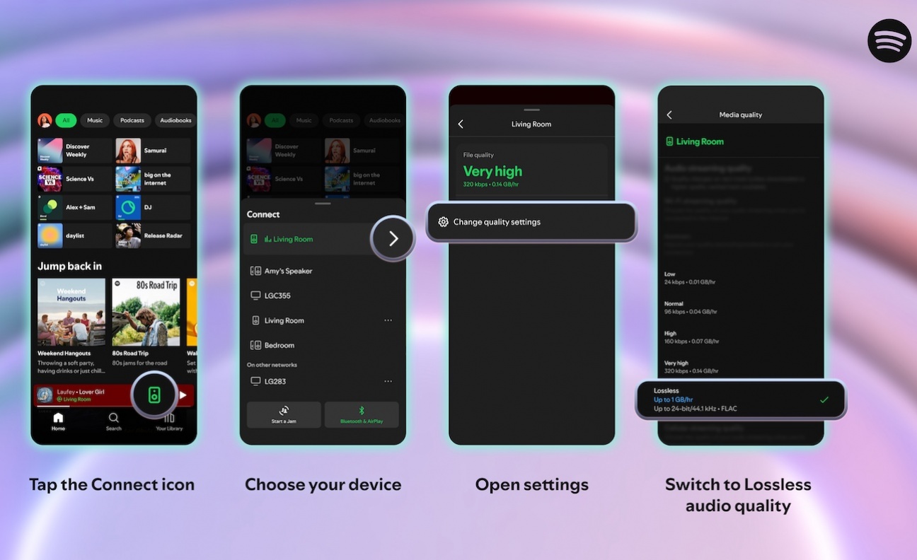 Spotify rolls out long-awaited Lossless audio feature