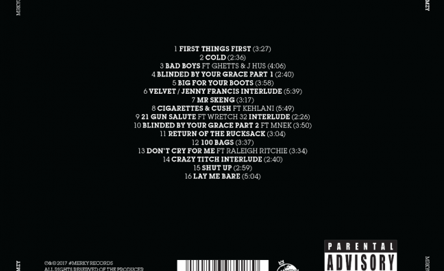 Stormzy reveals debut album tracklisting 