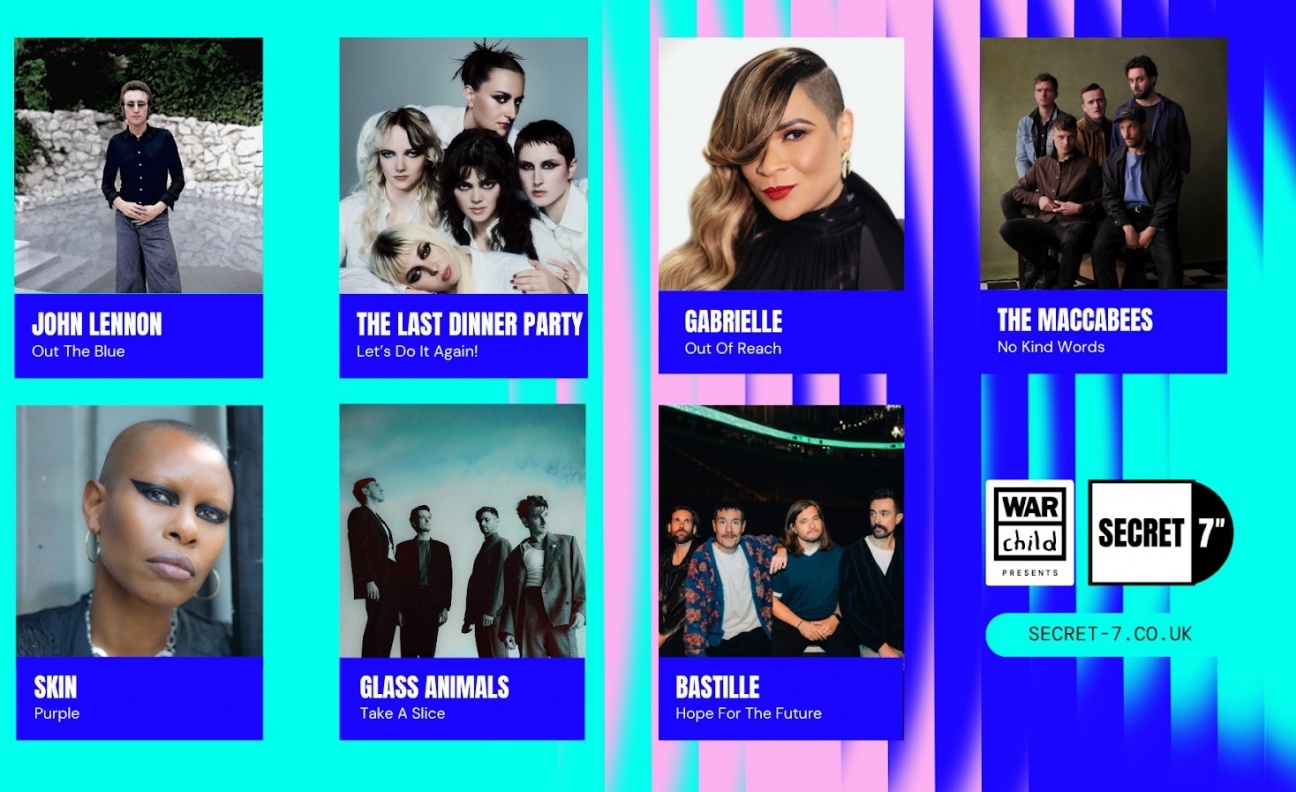 War Child unveils artists taking part in 2026 Secret 7