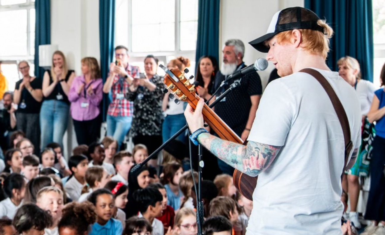 Ed Sheeran welcomes government's changes to music curriculum in England following education campaign