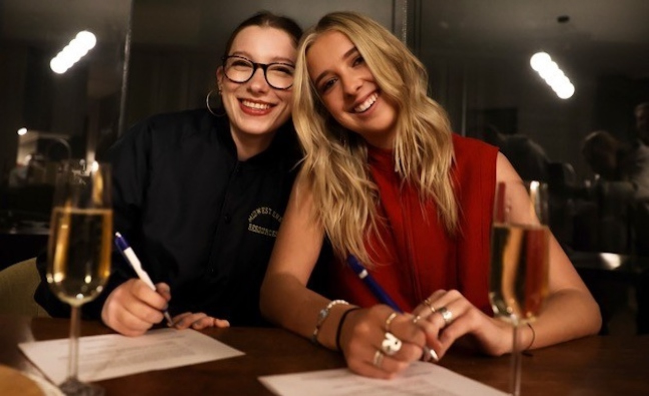 Groove Bound Songs signs Erica Avenue's Romy Jones and Jarrah Eisner