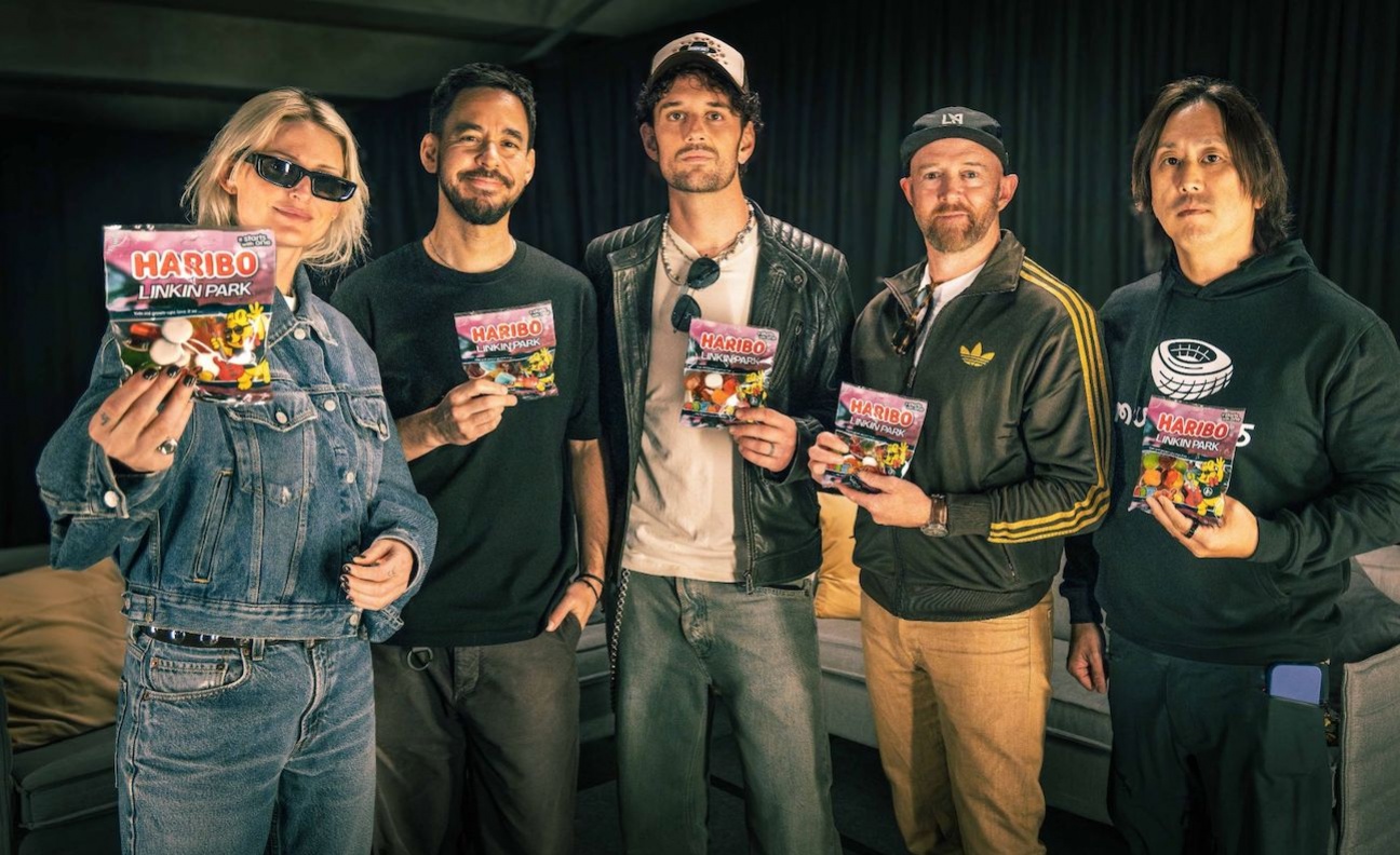 Warner Music brand partnerships team brings Haribo on board for Linkin Park world tour