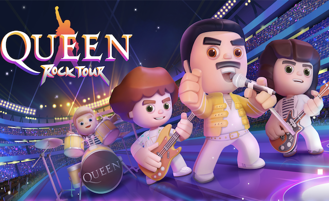 Universal Music Group unveils Queen Rock Tour video game