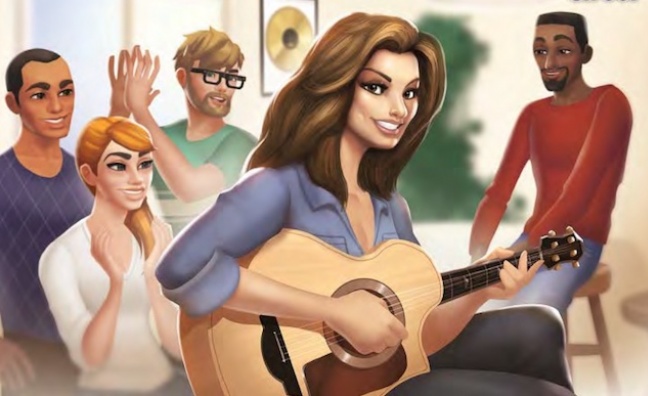 Shania Twain to feature in mobile game Home Street