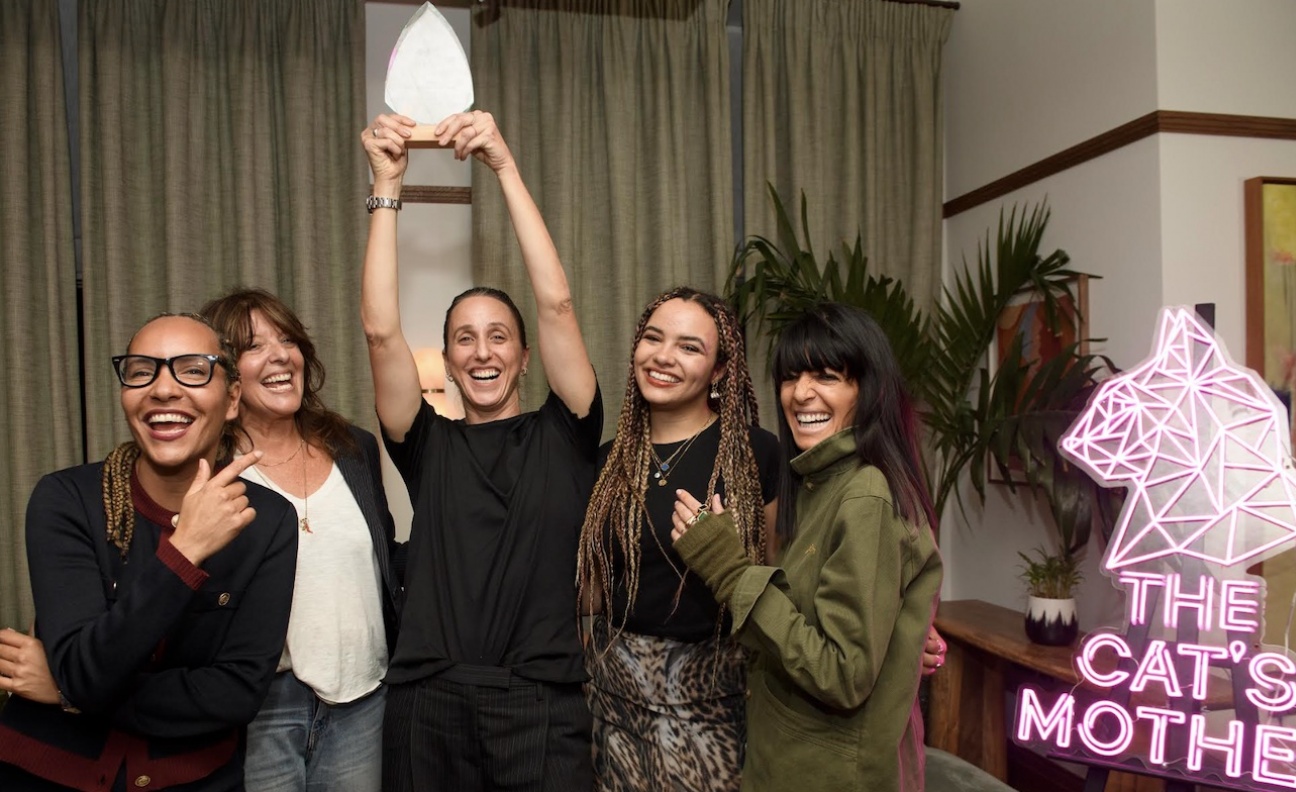 Abi Leland presented with The Cat's Mother Of The Year Award 2025