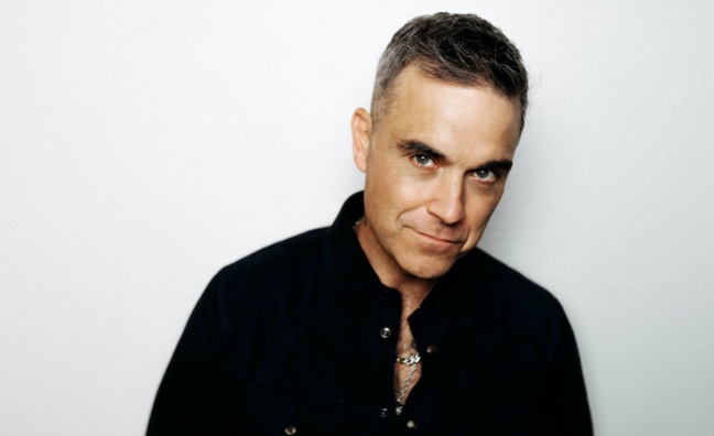 Robbie Williams breaks chart record as Columbia scores albums hat-trick