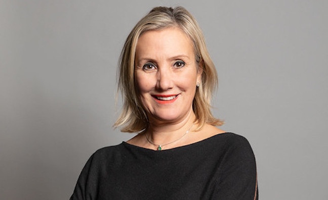 DCMS minister Caroline Dinenage takes responsibility for music sector