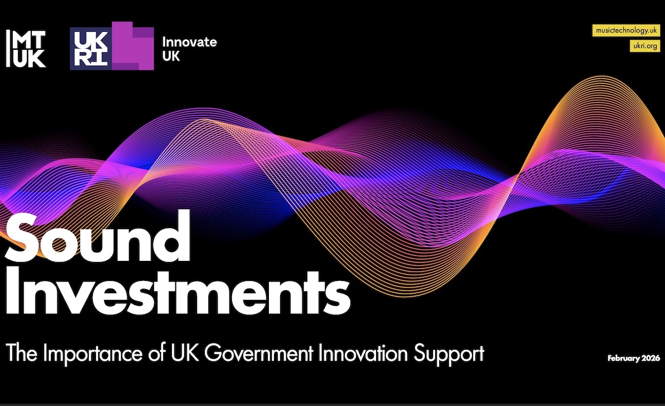 Music Technology UK report reveals £14m of public funding for music tech firms over five years