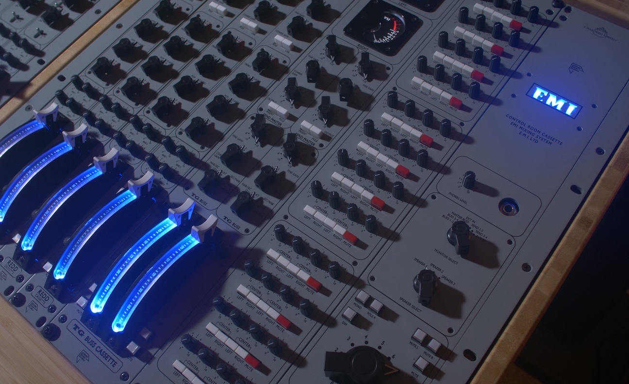 Abbey Road Studios and Chandler unveil first EMI recording console in more than 50 years