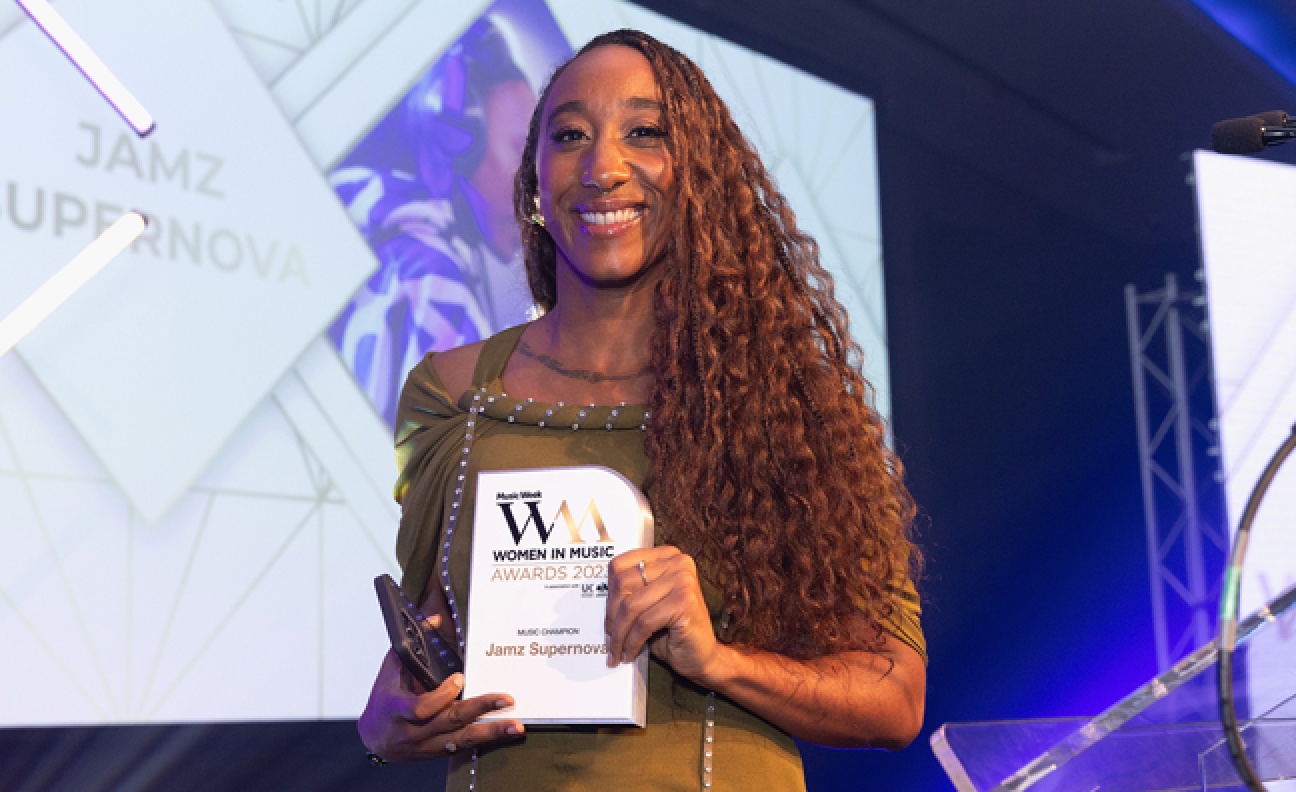 Women In Music Awards 2023: Music Champion winner Jamz Supernova 