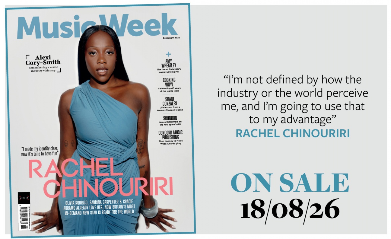 Rachel Chinouriri covers the September edition of Music Week