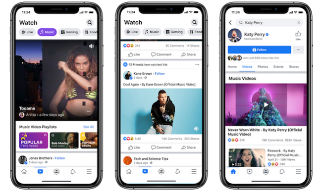 Official: Facebook partners with majors and indies on music videos