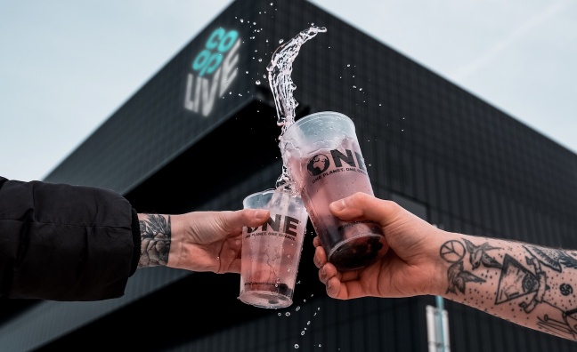 Co-op Live partners with Event Cup Solutions as part of sustainability drive 
