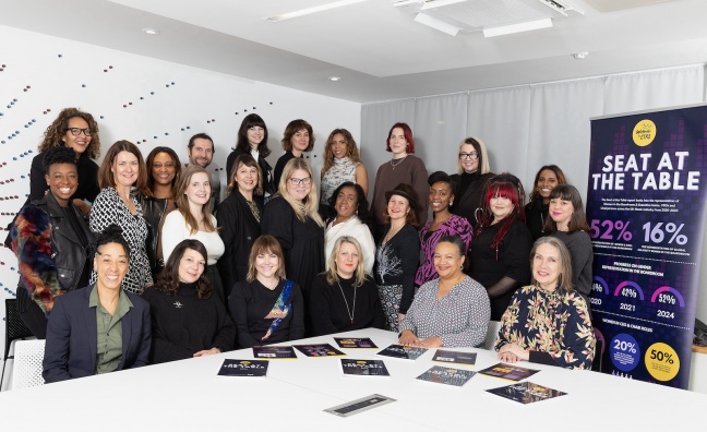 Seat at the Table 2024: Representation of women on UK music trade association boards up to 52%