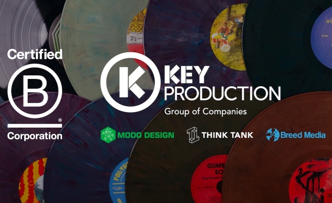 Key Production Group achieves B Corp certification for social & environmental responsibility