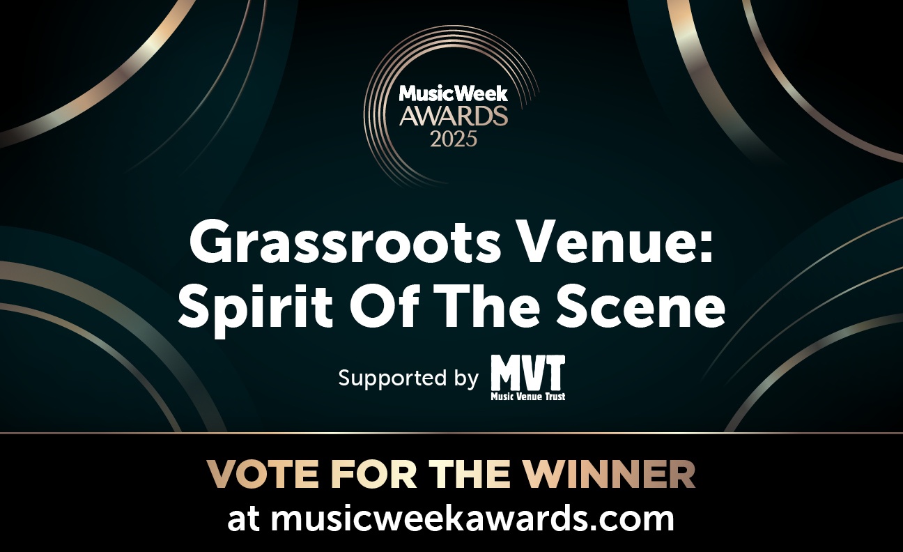 Music Week Awards 2025: Vote now for Grassroots Venue: Spirit Of The Scene winner