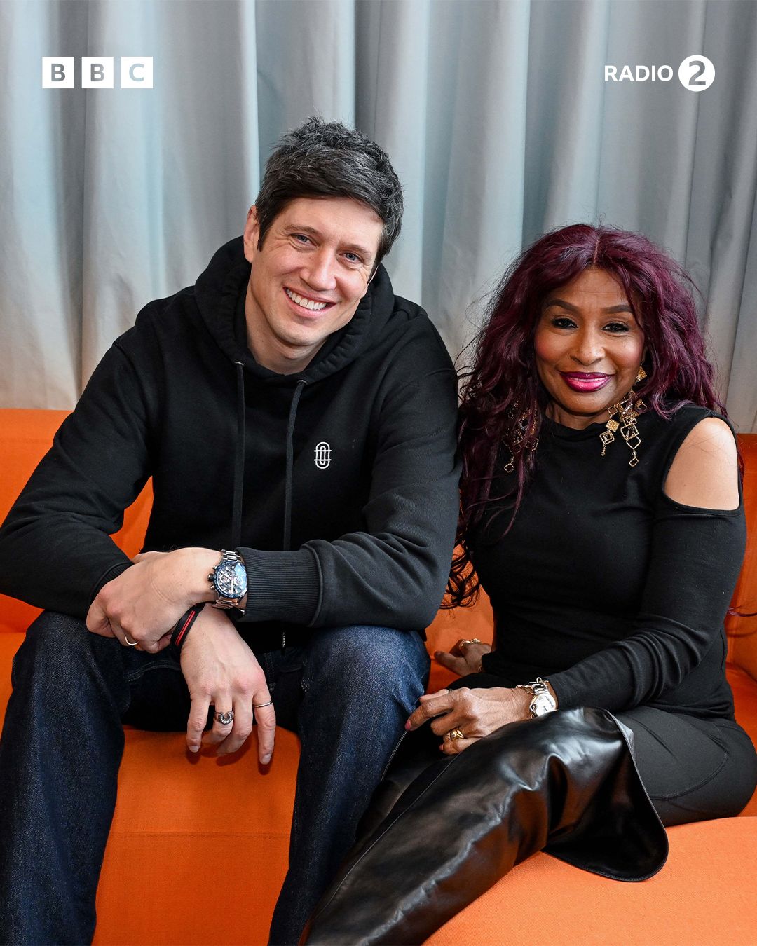 Vernon Kay and Chaka Khan Vernon Kay and Chaka Khan