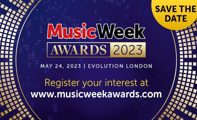 Save the date: Music Week Awards 2023